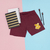 Pijama VERANO TEENS POTTER BORDO - Pijama Club
