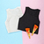 TOP morley con lycra bretel entero BLANCO en internet