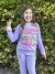PIJAMA KIDS & TEEN INVIERNO LABUBU LILA - comprar online
