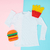 MEDIA POLERA BLANCA UNISEX