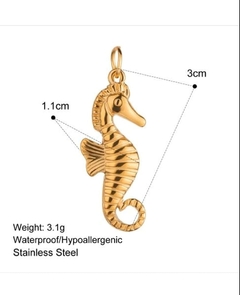 Dije seahorse - AfroditaStudio