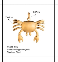 Dije crab - AfroditaStudio