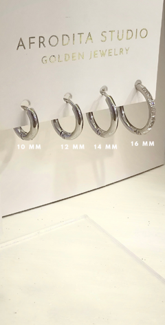 Set basic silver (4u) - AfroditaStudio