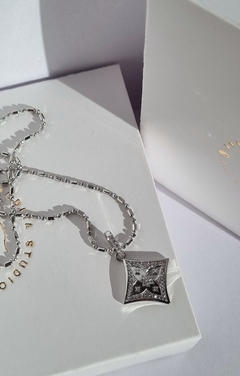 Cadena Dalia plata - tienda online
