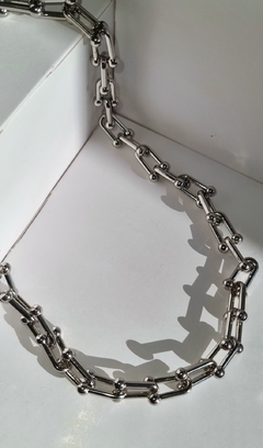 Cadena Afrodita plateada - comprar online