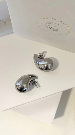 Tear drop silver (par)