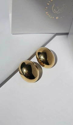 Aros Dome gold (par) - comprar online