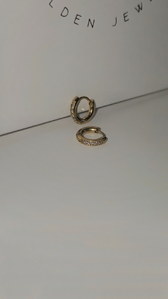 Baby shine acero gold 10 mm (par) - tienda online