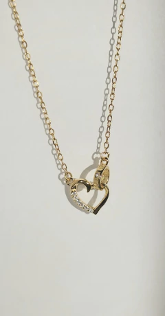 Cadena shine heart - comprar online