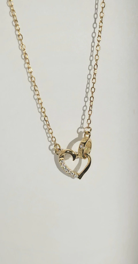 Cadena shine heart - comprar online