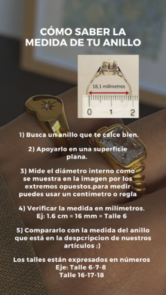 Anillo Croissant - tienda online