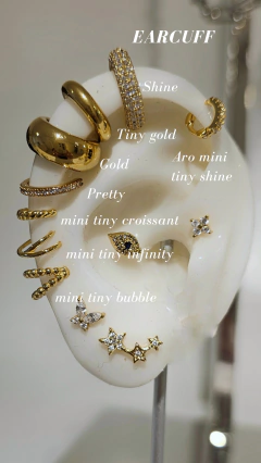 Earcuff gold (unidad)