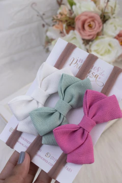 Kit Laços Linho P na internet