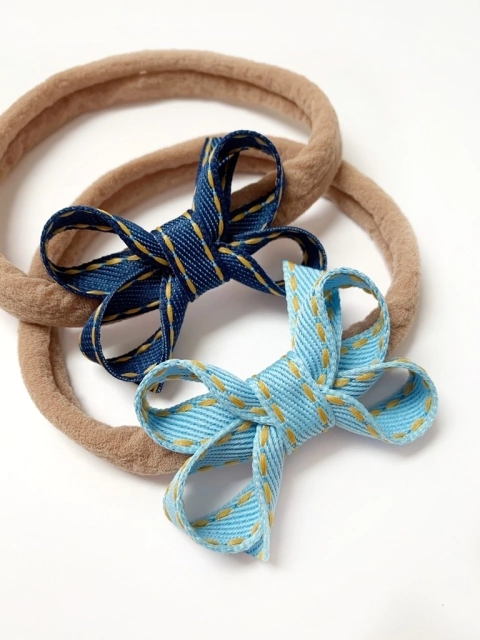 Laço Mini Júlia jeans