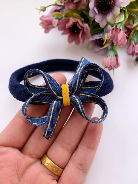 Laço Mini Júlia jeans