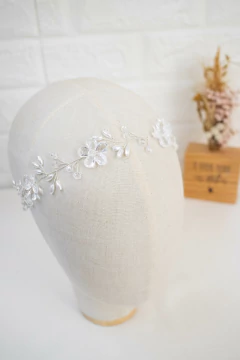Headband Flor de Crystal