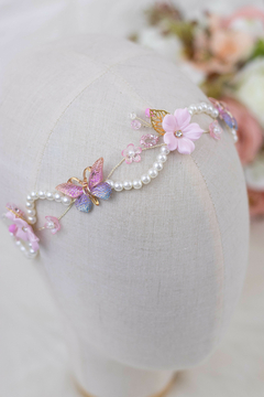 Headband Heloísa (versão rosa) - comprar online