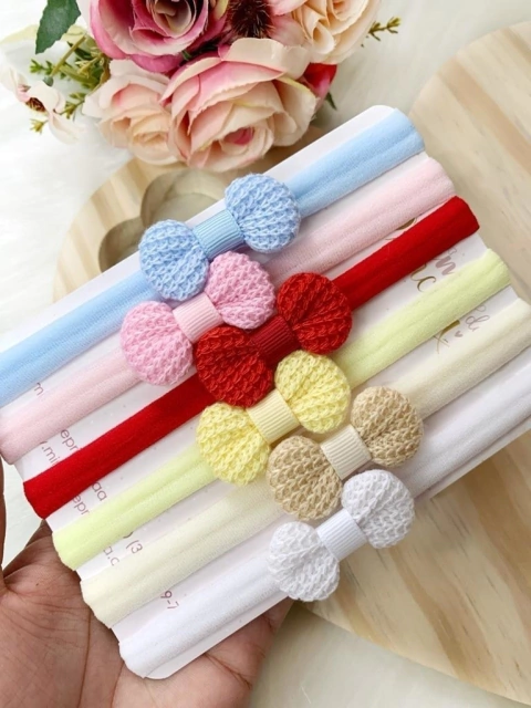 Kit lacinhos de Crochê