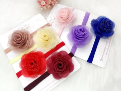 Flor organza - Mimos  de Princesa