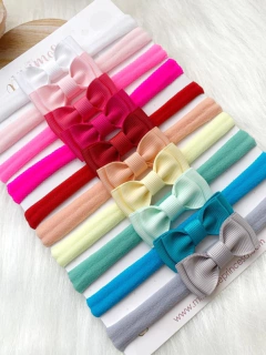 Kit com 10 Mini gravatinhas duplas