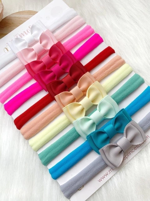 Kit com 10 Mini gravatinhas duplas