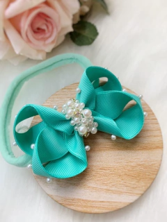 Laço Manu cravejado em pérolas - comprar online