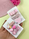 Trio de Clips Hello Kitty/Laço Chanel