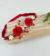 Headband - Rosas Vermelhas - comprar online