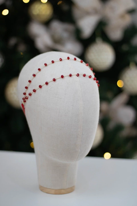 Headband Delicada Red