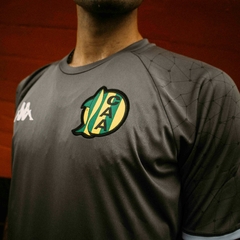 remera entrenamiento kappa grey 23