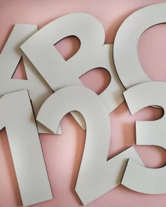 Letters Cake. Moldes para tortas - tienda online