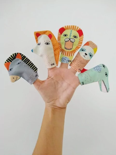 TÍTERES DEDOS ANIMALES / + DE 6 MESES