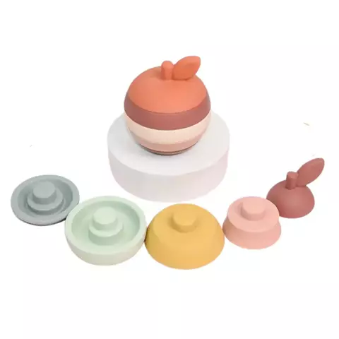 Manzana apilable de Silicona