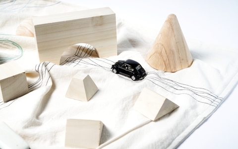 Mantón Juguetero CIUDAD EN JUEGO