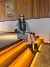 Vestido xadrez com detalhes de tweed e botões