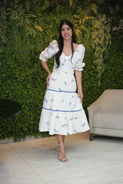 Vestido Estampado com Cianinh - comprar online