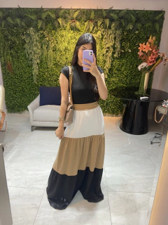 Vestido longo 3 cores - comprar online