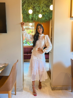 Vestido gripir 3 marias tule off - Erica Rafaelly