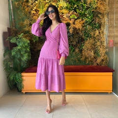 Vestido laser lilás - Erica Rafaelly