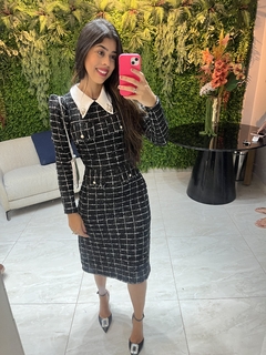 vestido tweed PeB