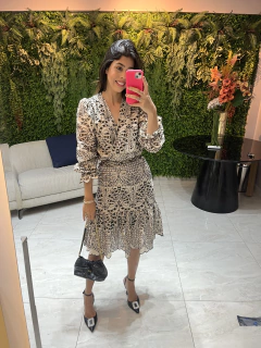 vestido laser bordado - Erica Rafaelly