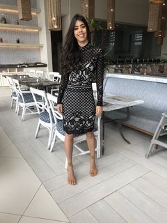 Vestido Renda Preta