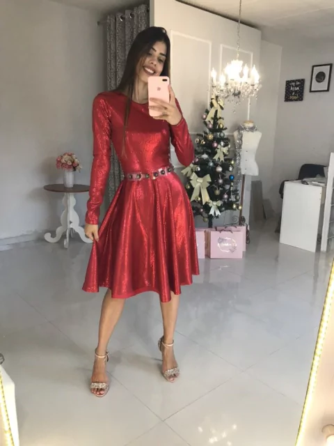 Vestido Lady Red
