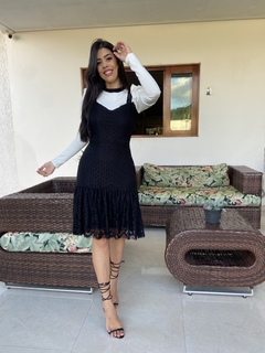 Vestido sobreposição PeB - loja online