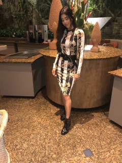 Vestido estampado - comprar online