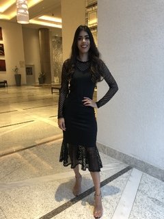 Vestido Preto Tela