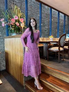 Vestido lilás Gripir 3 marias