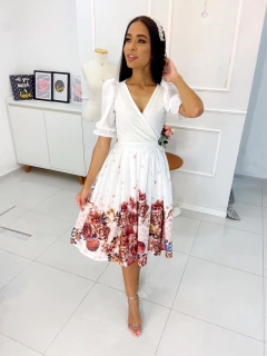 Vestido Barrado floral