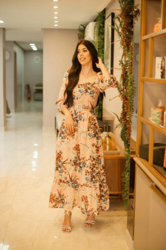 Longuete estampado - Crepe - comprar online