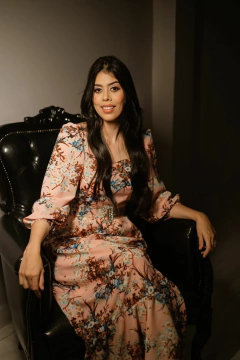 Longuete estampado - Crepe - Erica Rafaelly